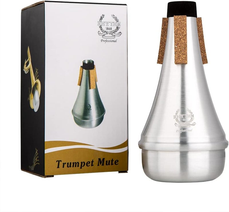 Rhythm Trumpet Mute,Trumpet Mute Silencer,Lightweight Aluminum Trumpet Practice Mute - Image 1